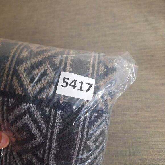 Jantzen Sweater Mens XL Knit Made In USA Crew Neck geometric AOP grandpa - Picture 7 of 7